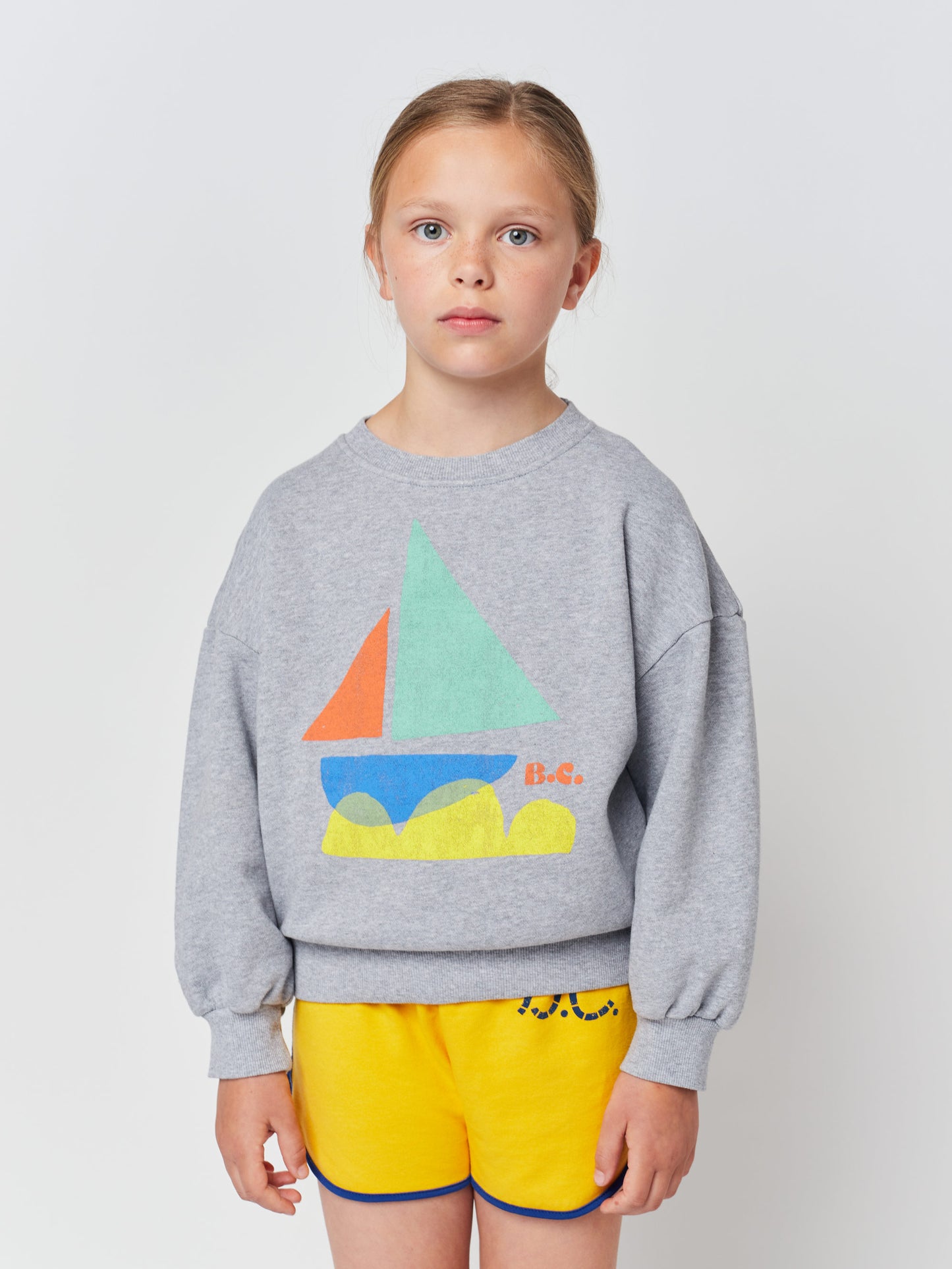 Multicolor Sail Boat sweatshirt