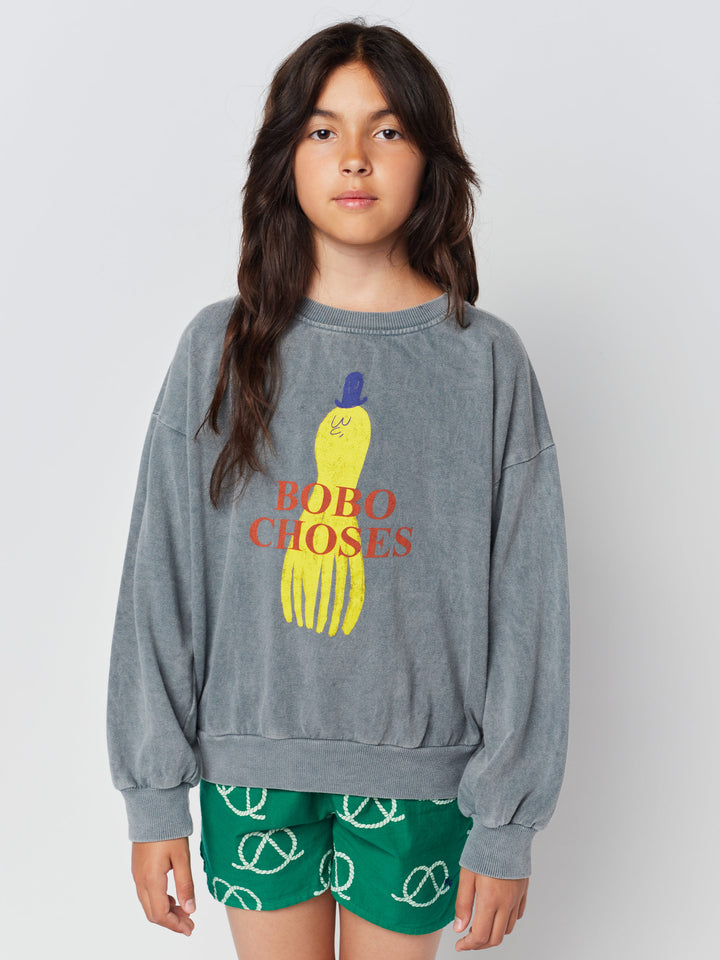 Yellow Squid sweatshirt