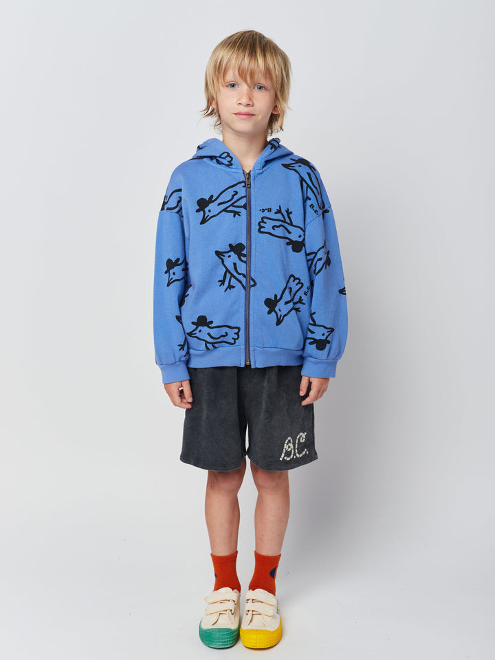 Mr Birdie zipped sweatshirt