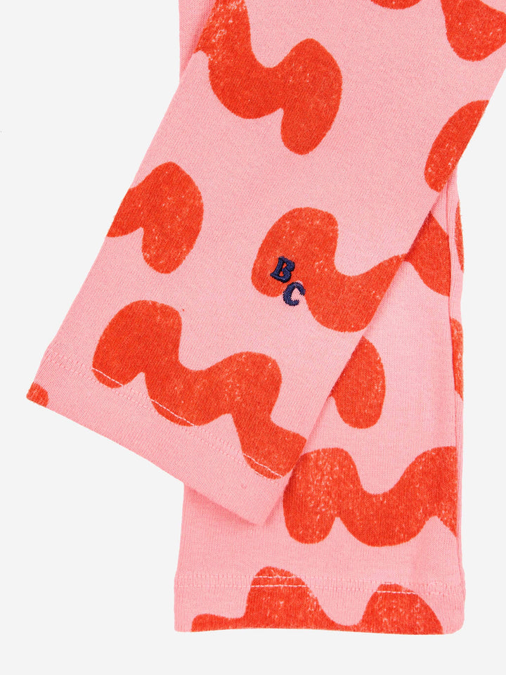 Waves all over leggings