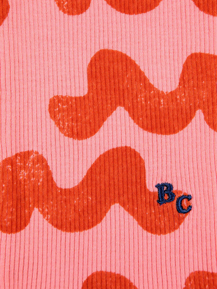 Waves all over leggings