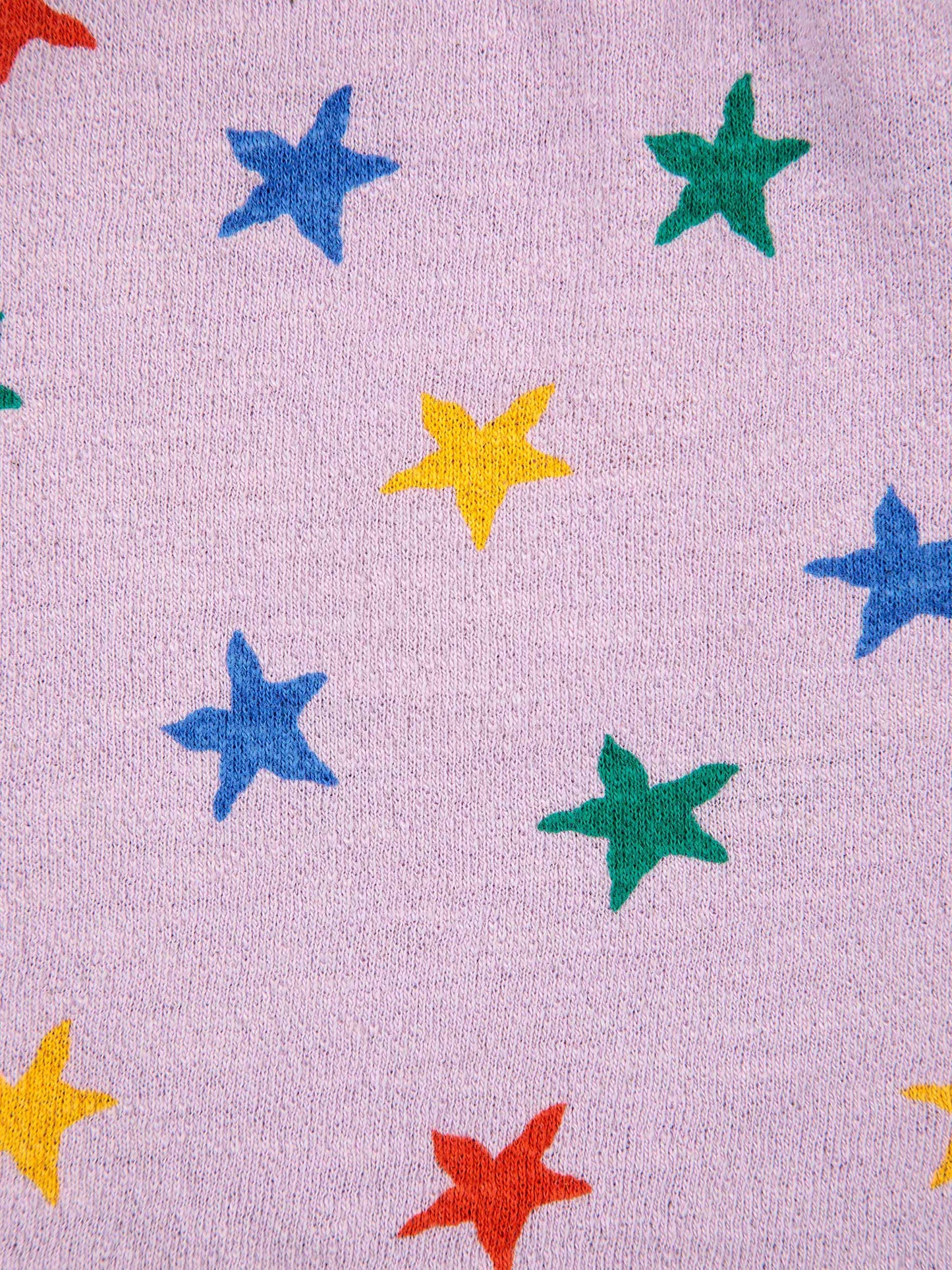 Multicolor Stars all over ruffle shorts