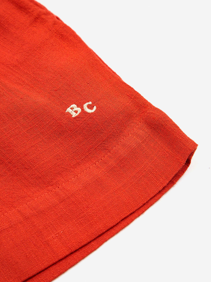 Geometric Shapes woven bermuda shorts