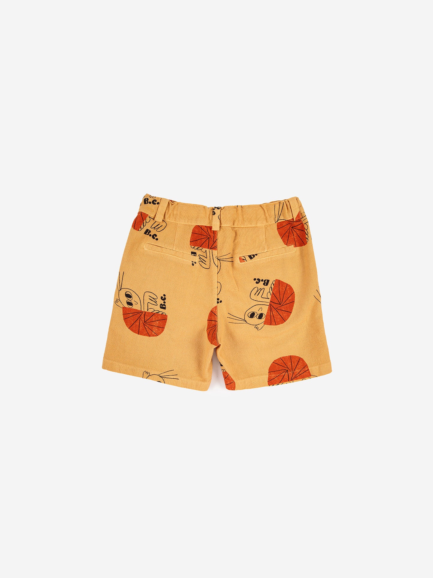 Hermit Crab all over woven bermuda shorts