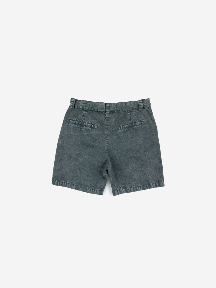 Geometric Color Block woven bermuda shorts