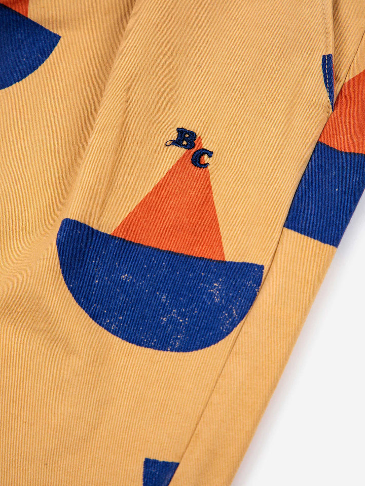 Sail Boat all over chino pants