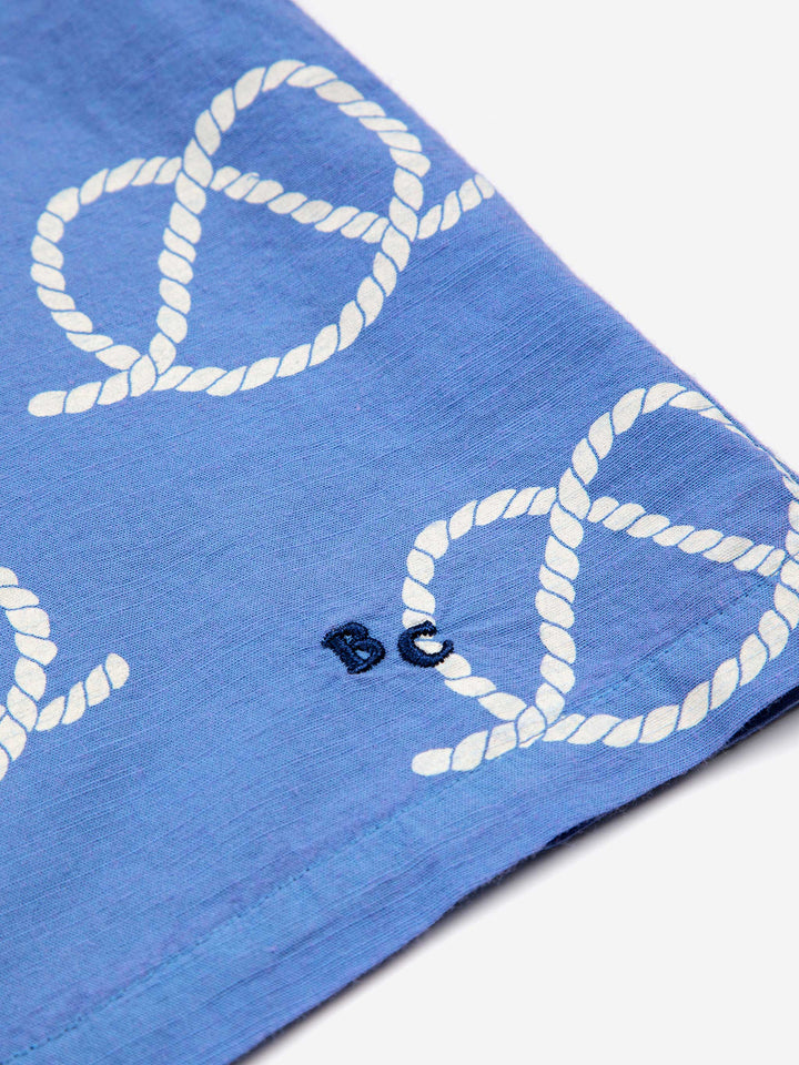 Sail Rope all over woven tank top