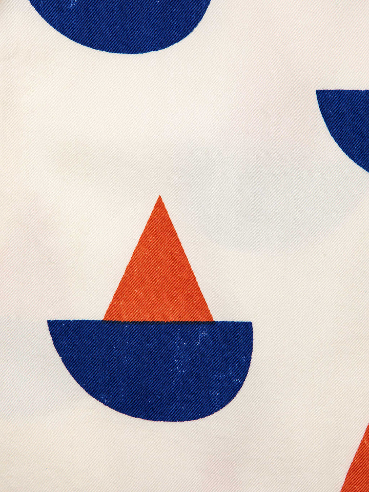 Sail Boat all over woven tank top