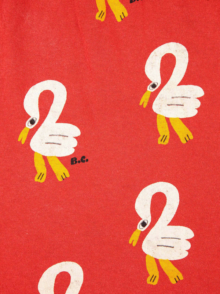 Pelican all over midi skirt