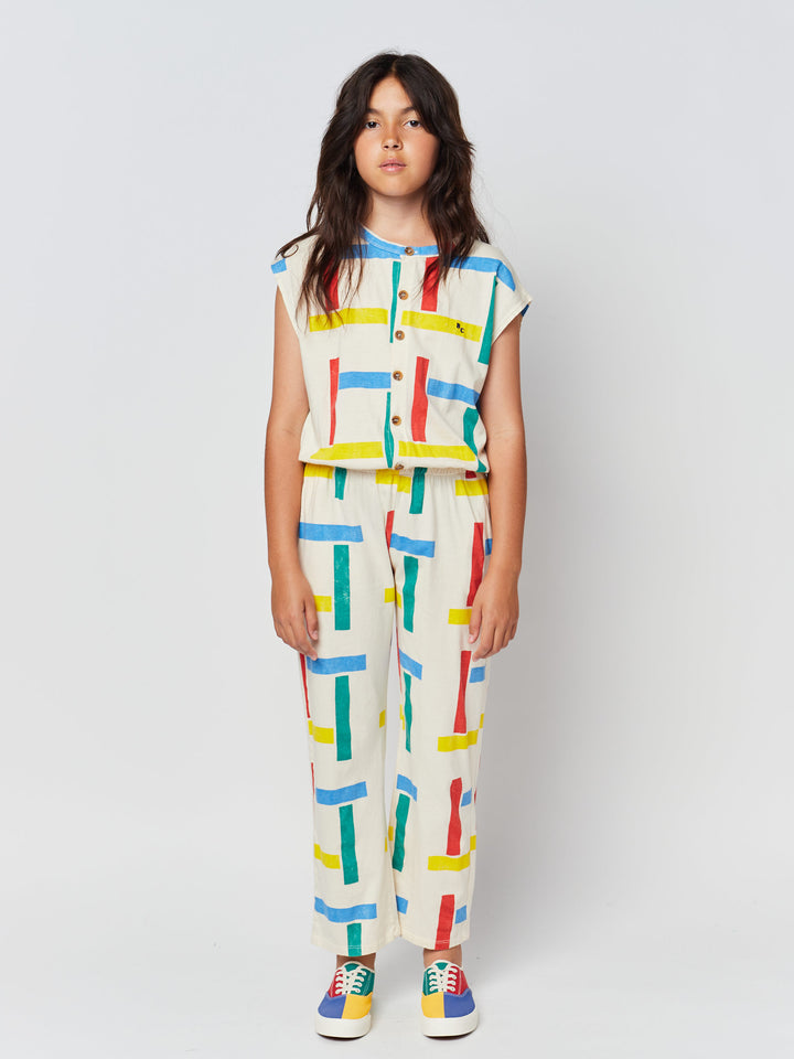 Multicolor Beacon all over overall