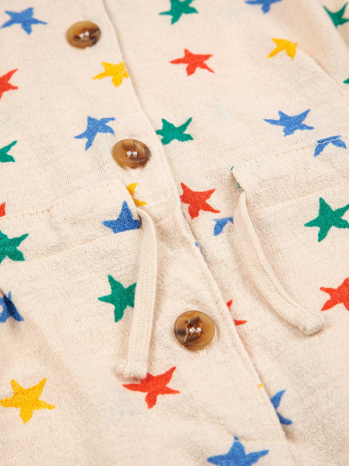 Multicolor Stars all over overall