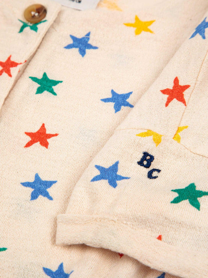 Multicolor Stars all over overall
