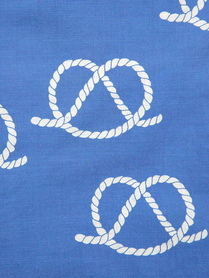 Sail Rope all over woven dress