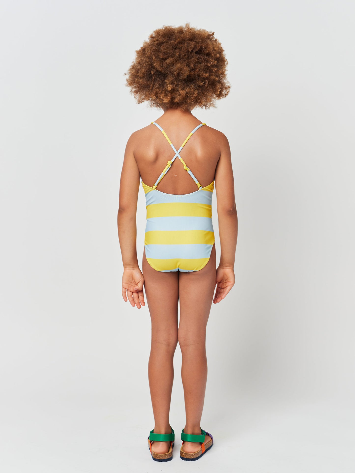 Yellow Stripes all over suimsuit