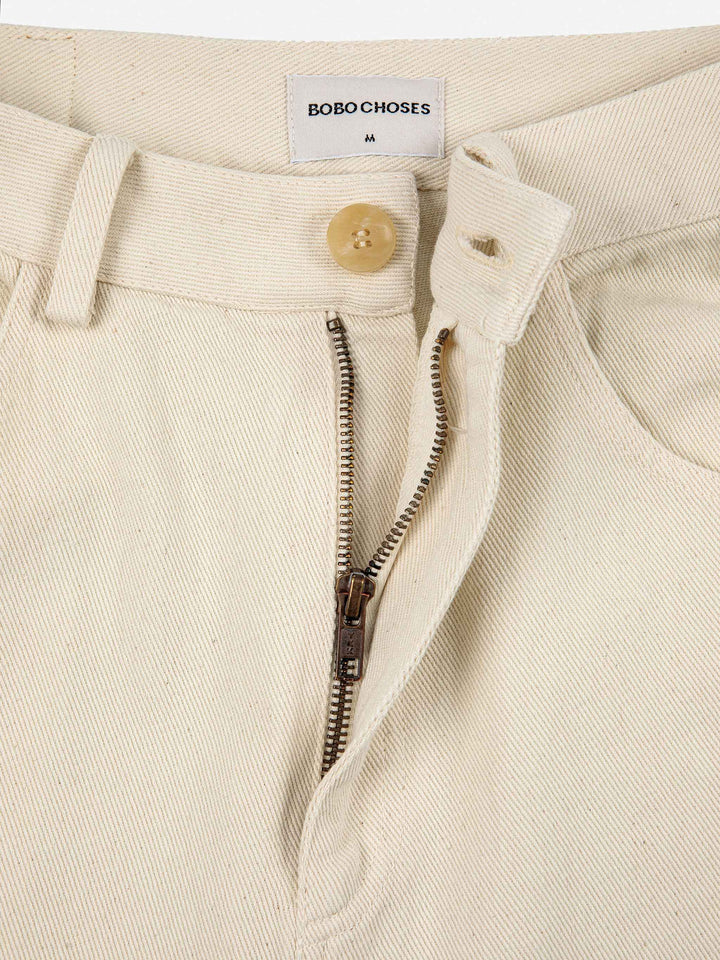 Embroidered High Waist Jeans