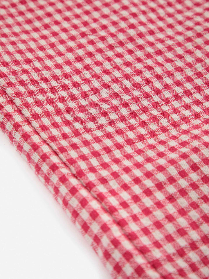 Vichy Straight Leg Trousers