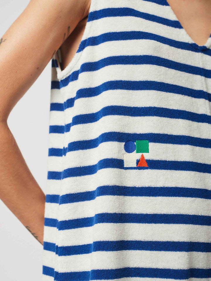 Mono de ratlles sense mànigues