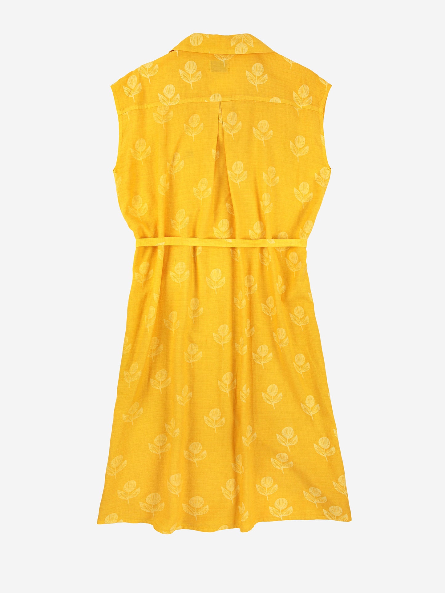 Bloom Sleeveless Shirt Dress