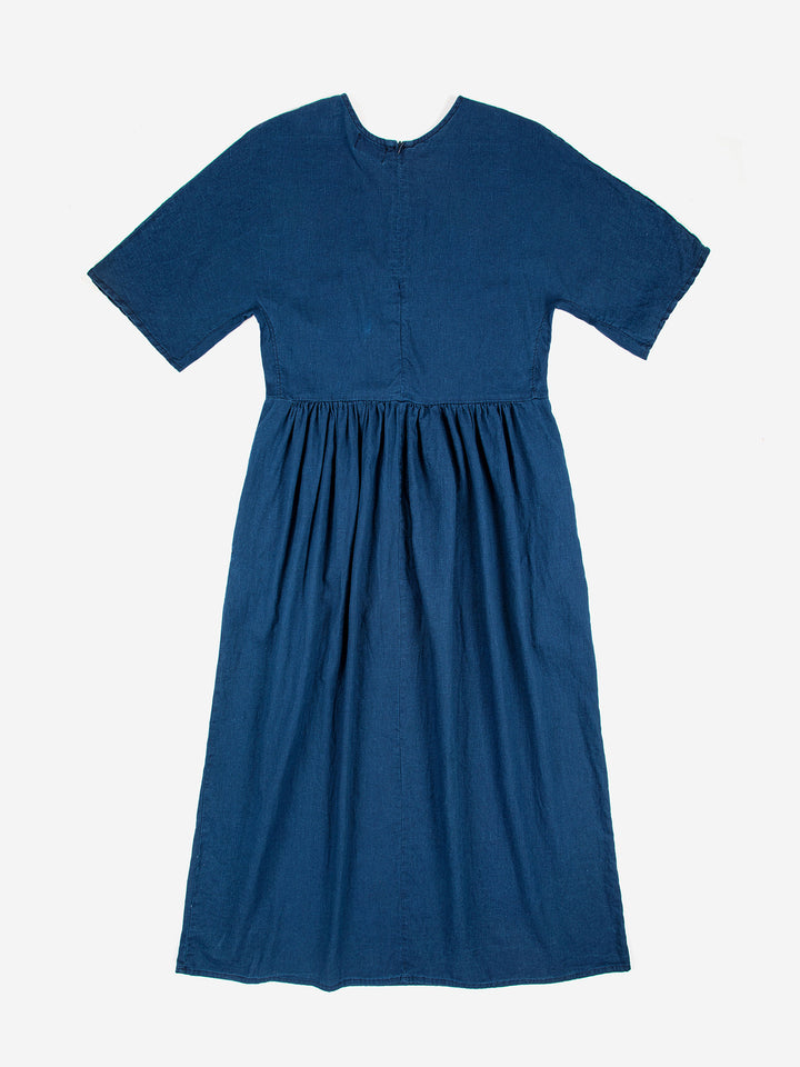 Vestit blau anyil estampat nàutic