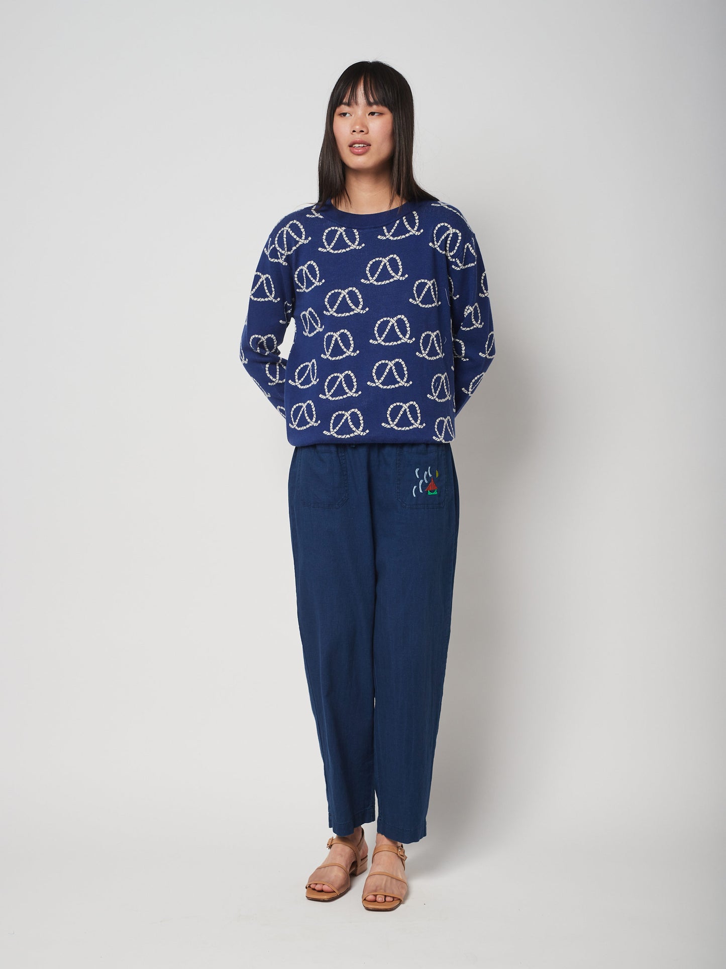 Nautical Jacquard Jumper