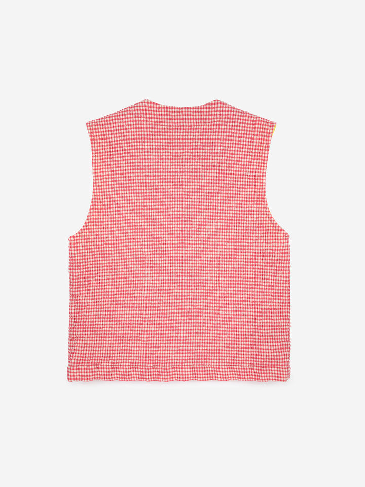 Armilla encoixinada quadre vichy