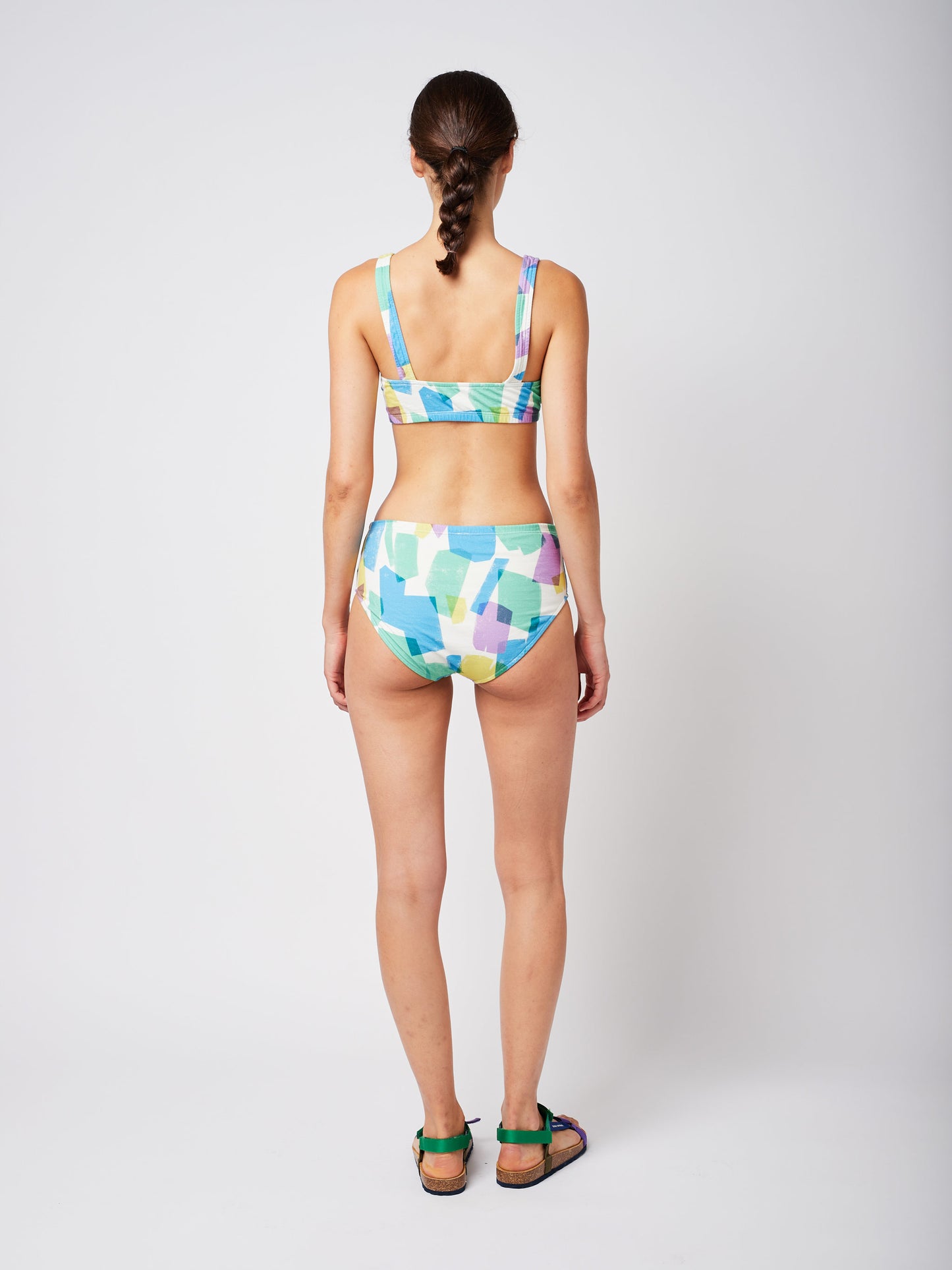 Multicolour Sporty bikini bottoms