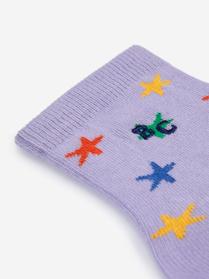 Stars all over short socks