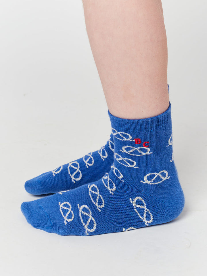 Sail Rope all over short socks