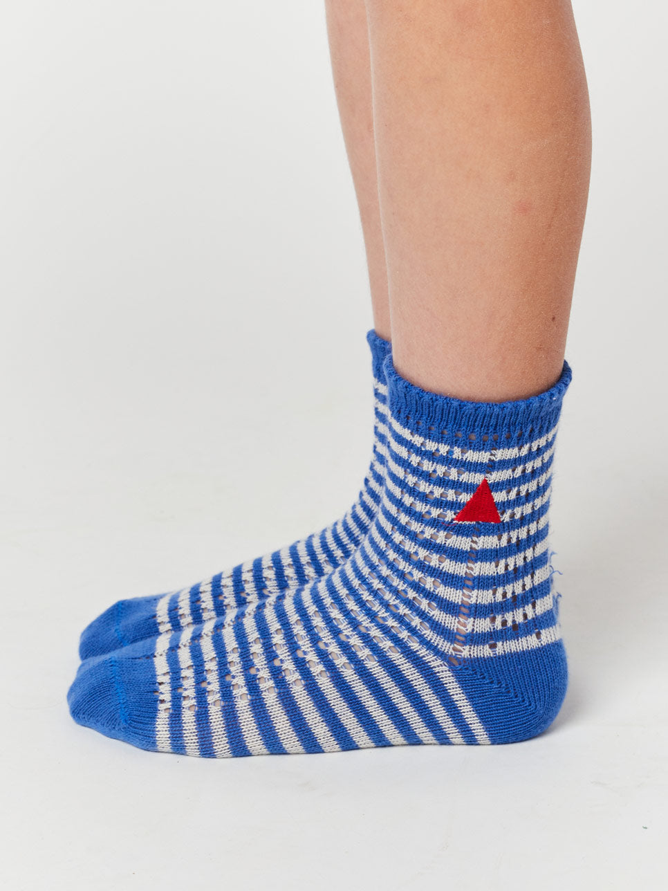 Blue Stripes short socks