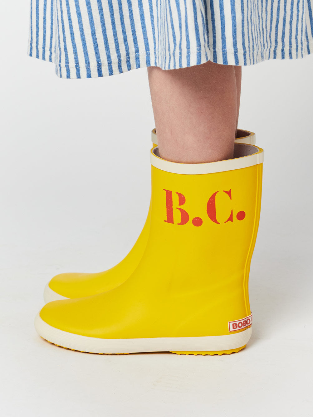 B.C rain boots