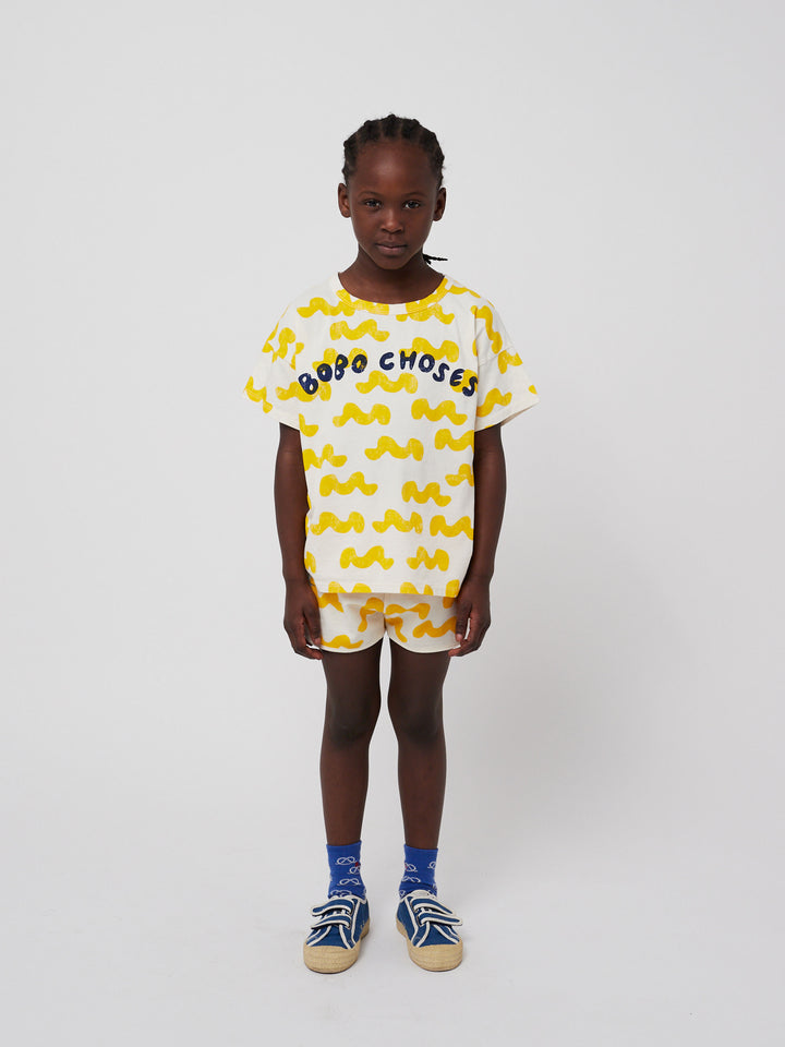 Waves all over shorts