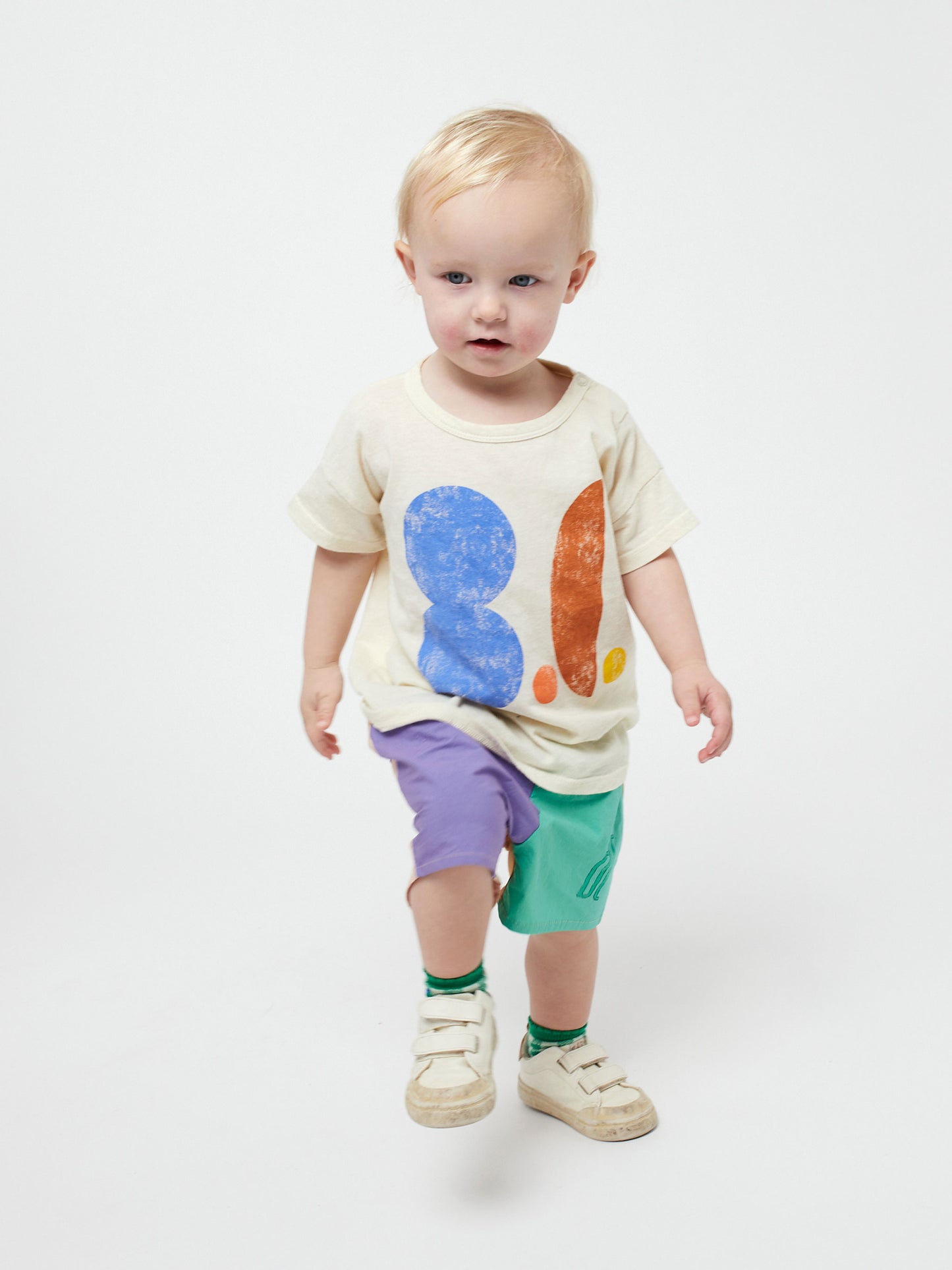 Baby B.C color block shorts