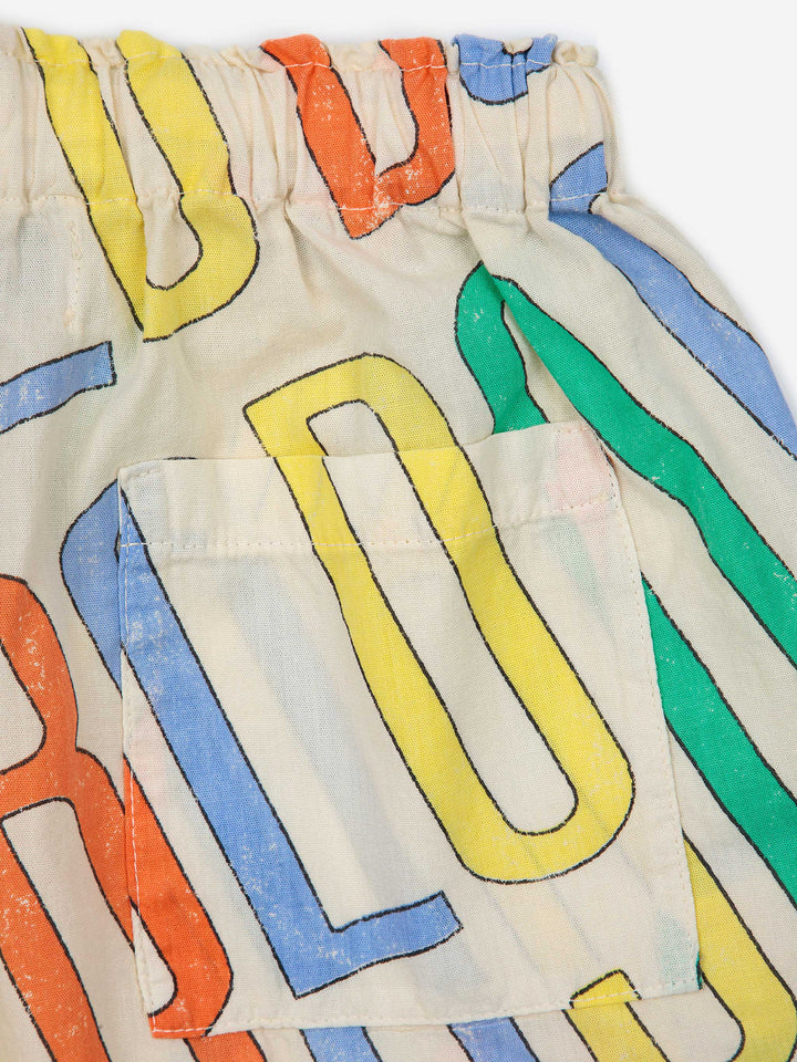 Bobo choses multicolor bermuda shorts