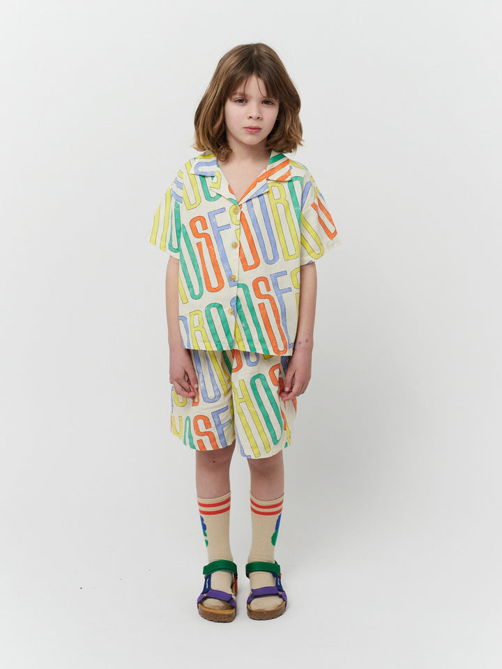 Bobo choses multicolor bermuda shorts