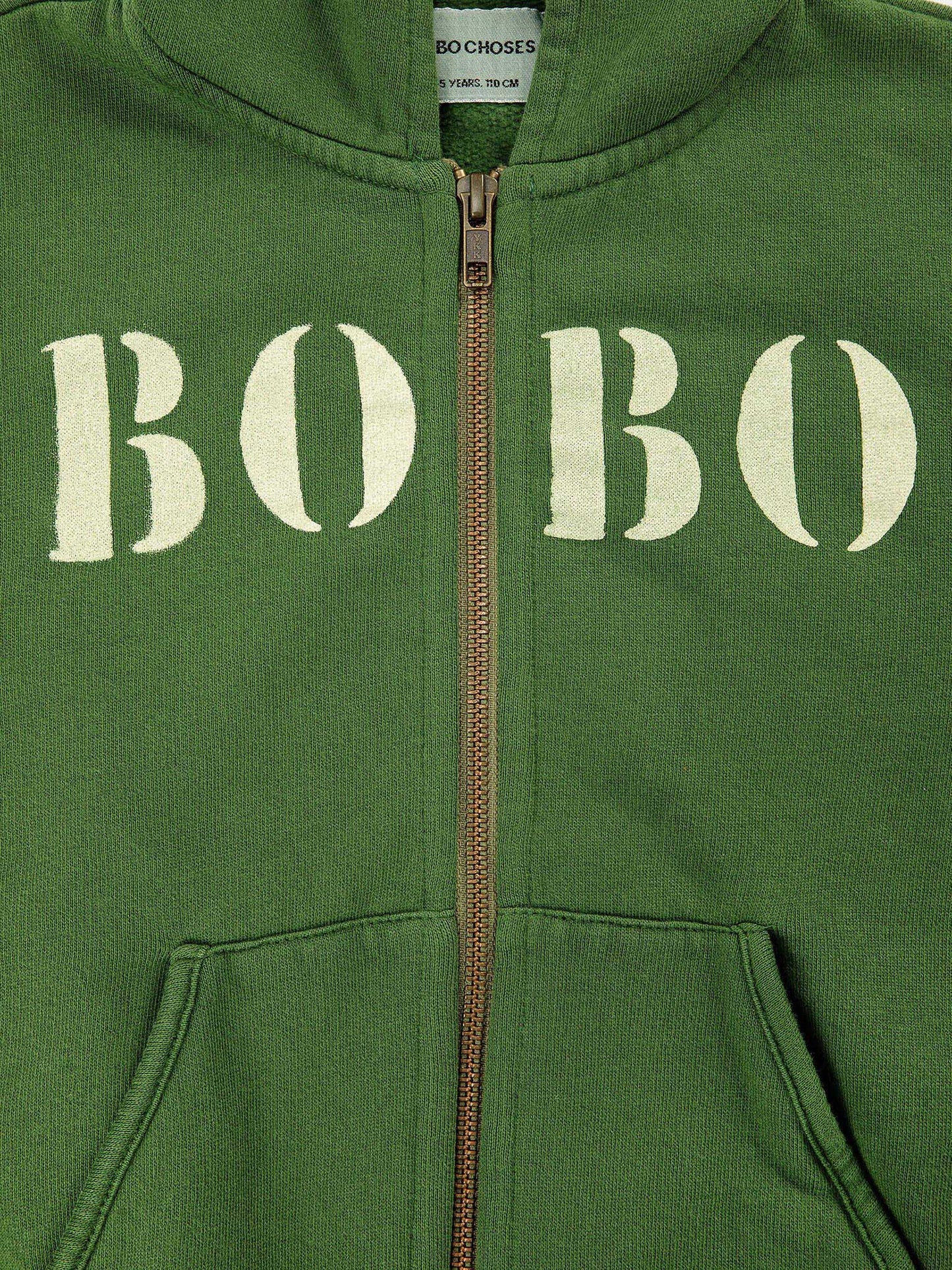 Bobo White hooded sweatshirt