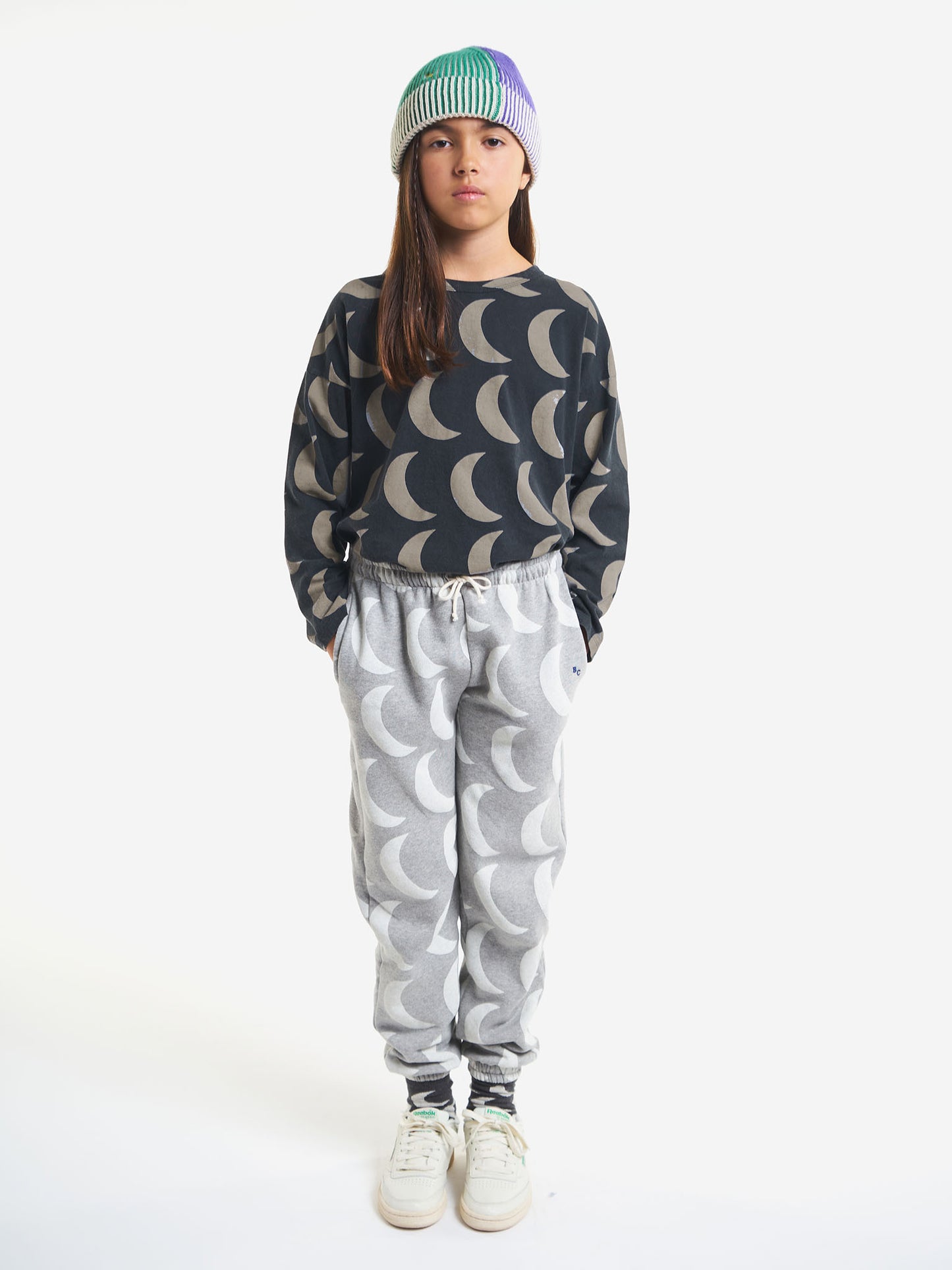 Moon all over jogging pants