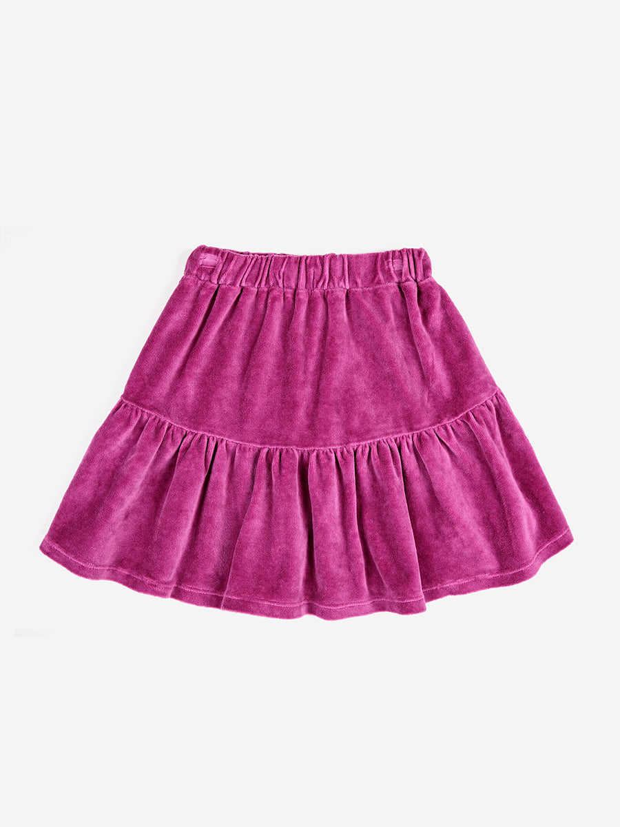 Heart velvet skirt