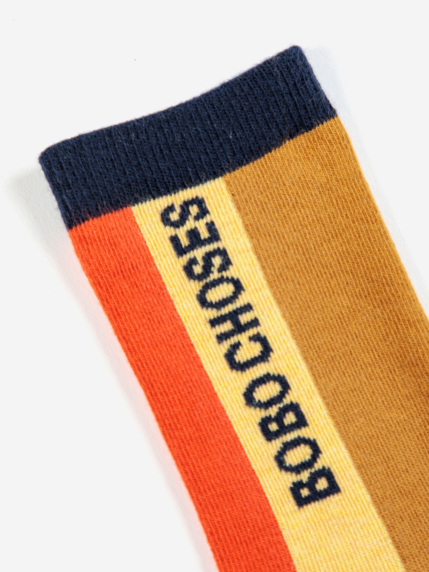 Multi color stripes long socks