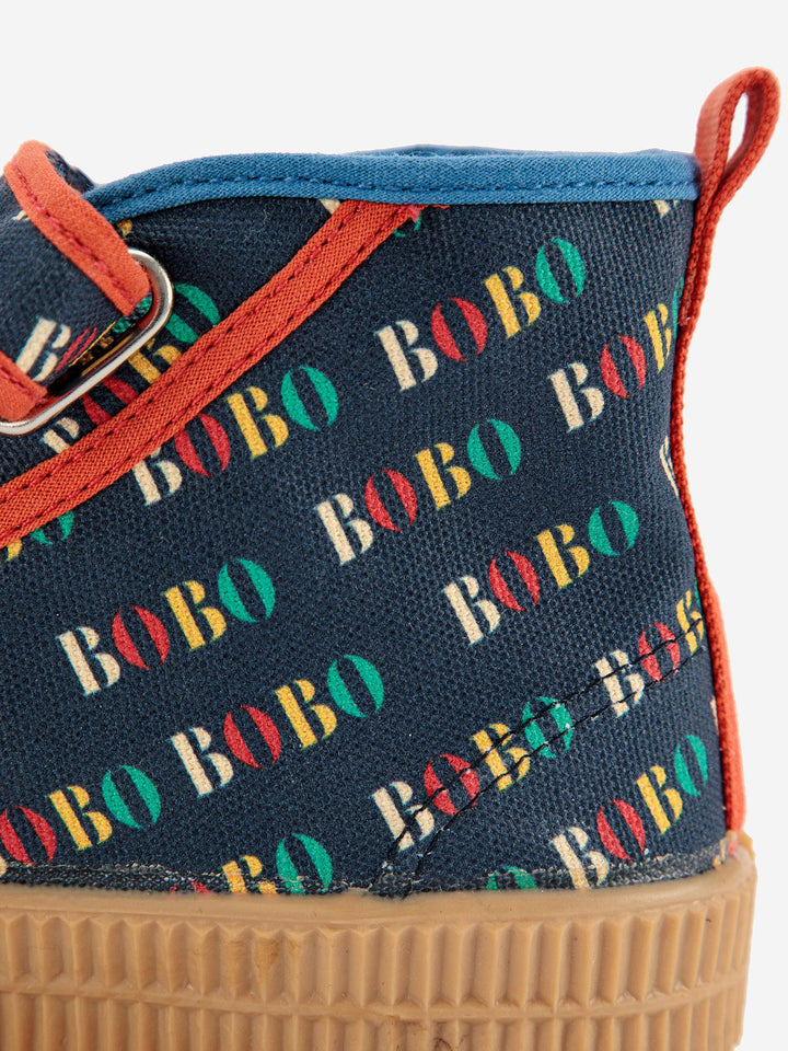 Zapatillas altas estampado Bobo