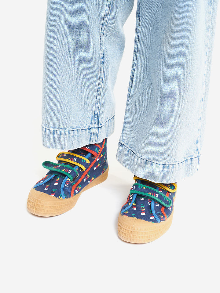 Zapatillas altas estampado Bobo