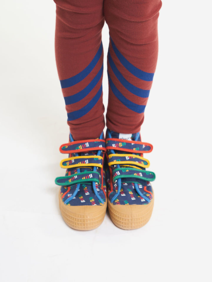 Zapatillas altas estampado Bobo