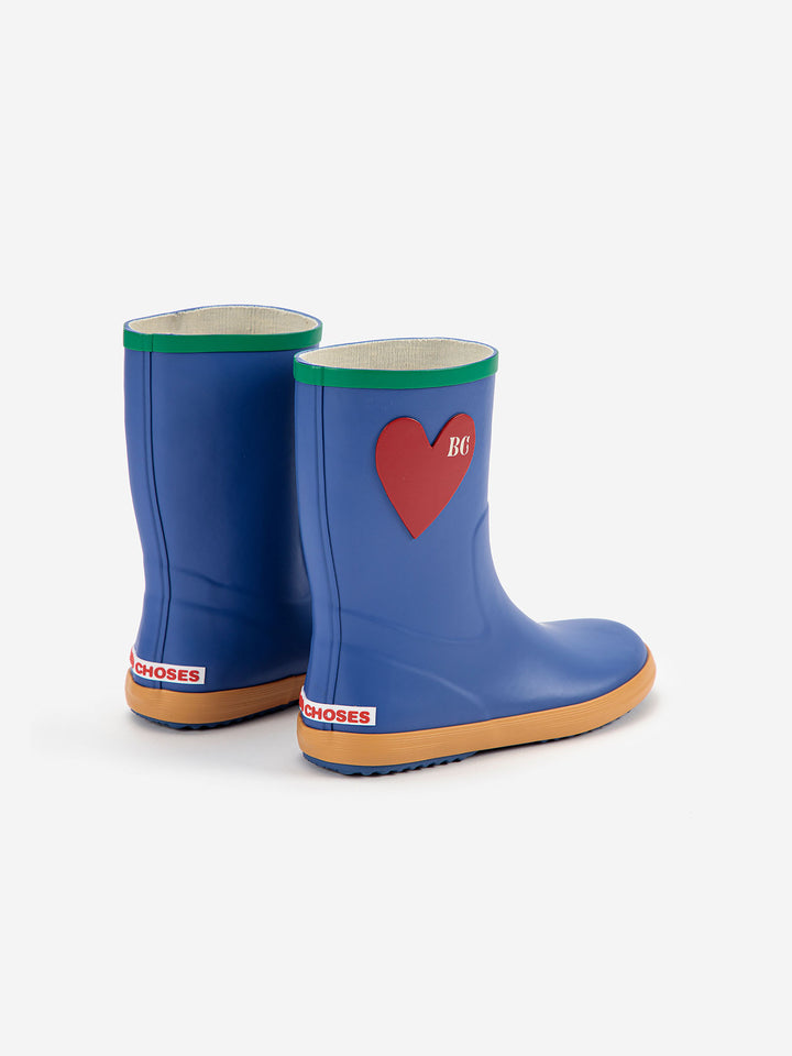 Botas de agua corazón