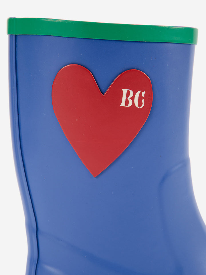 Botas de agua corazón