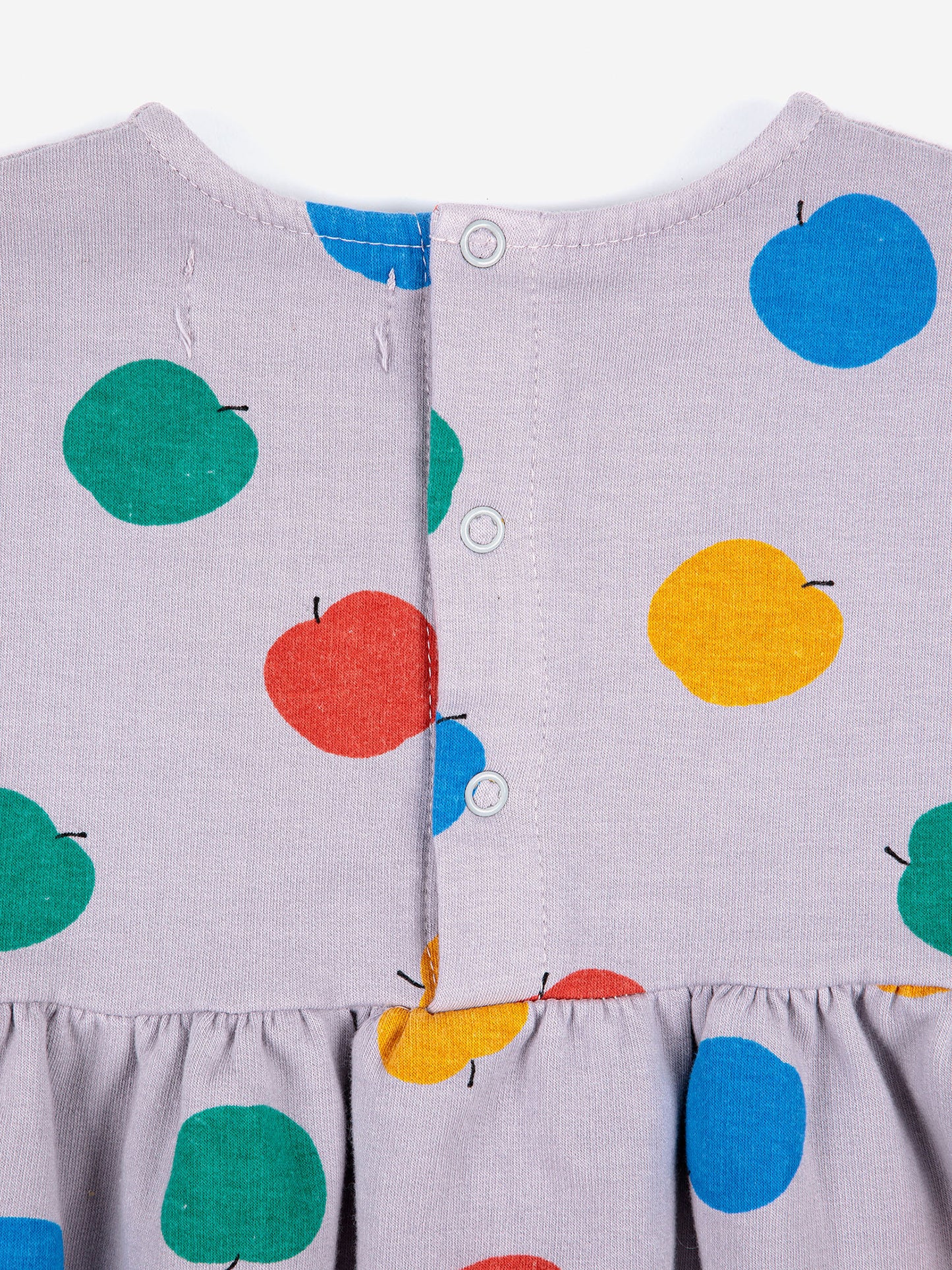 Multicolor Apples all over dress