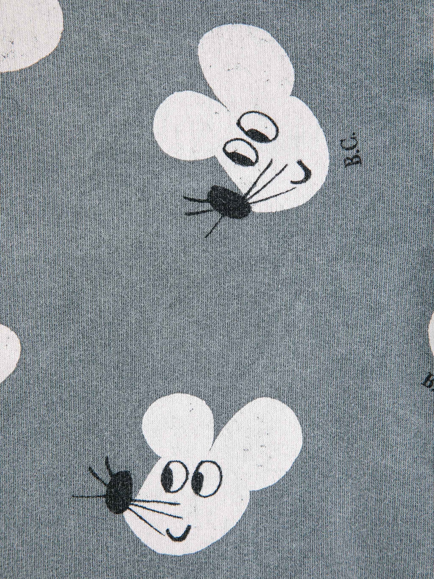 Baby Mouse all over zipped hoodie
