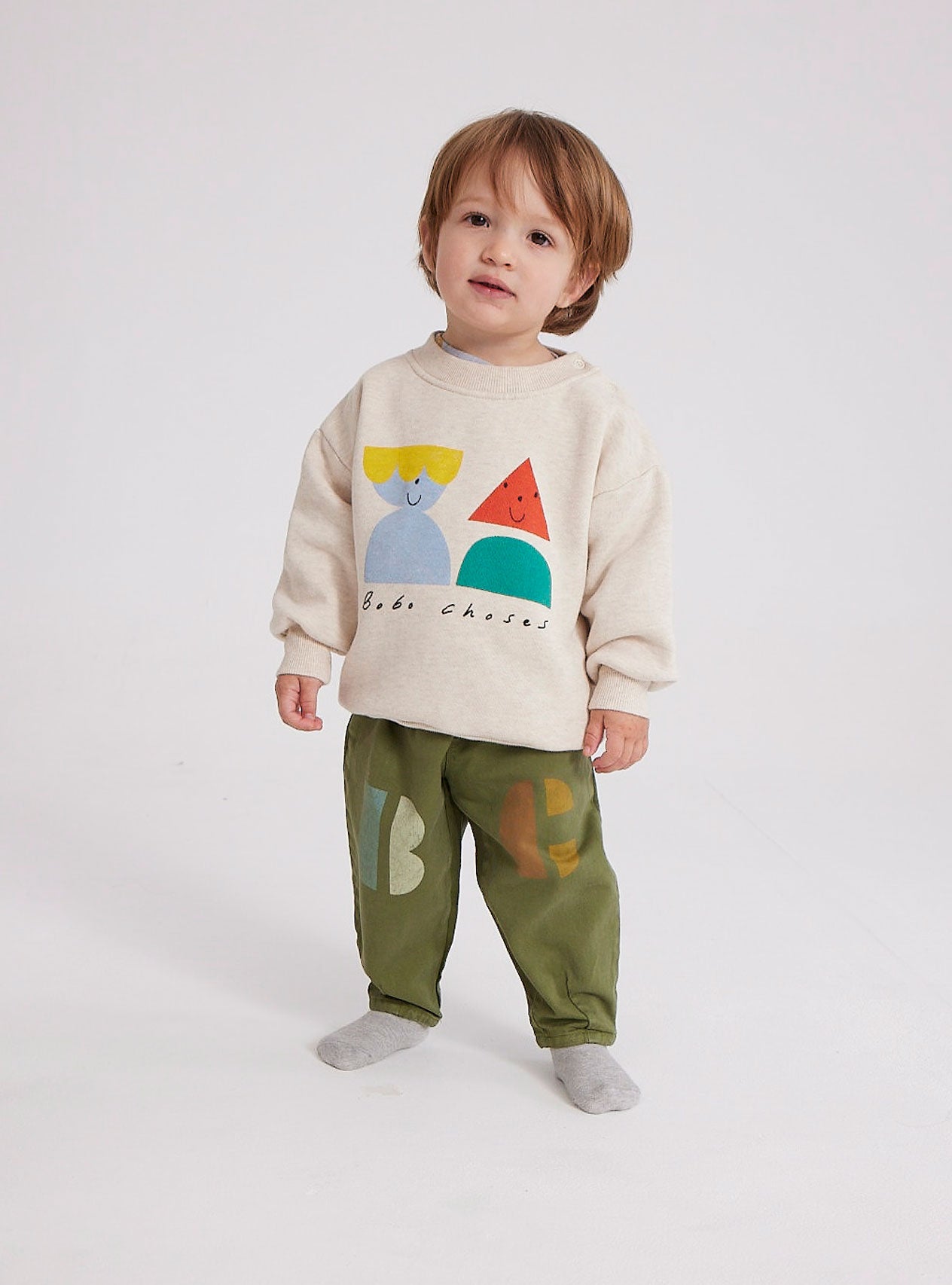 Baby Multicolor B.C woven pants - 3M