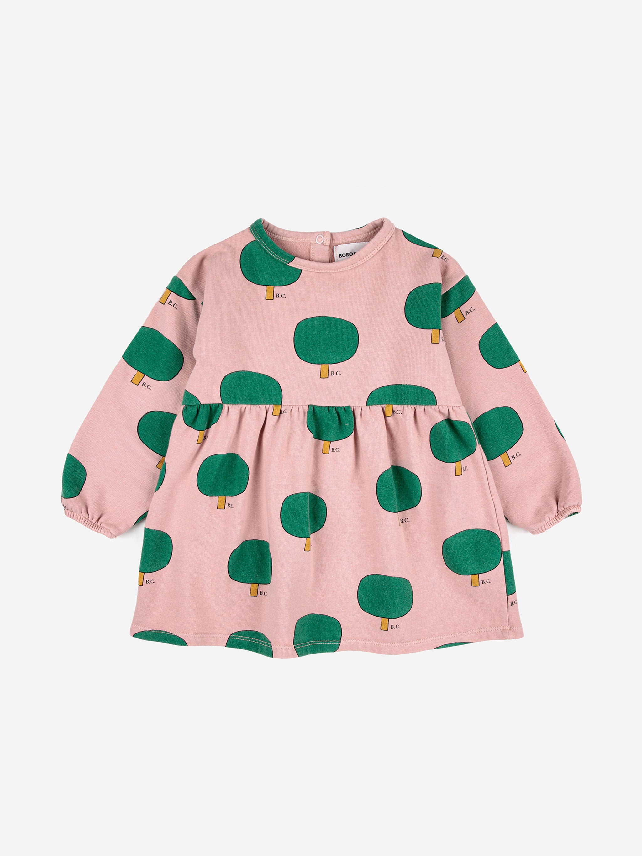Baby Green Tree all over dress – Bobo Choses