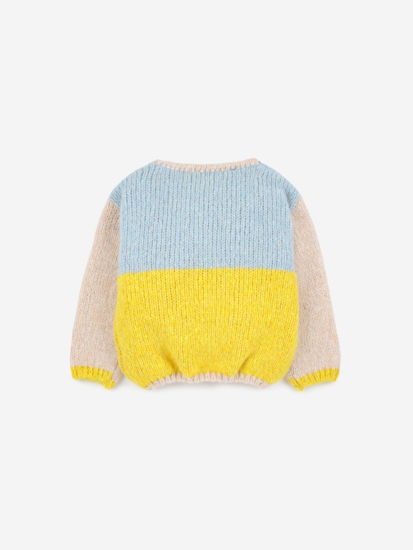 Baby Color Block yellow jumper
