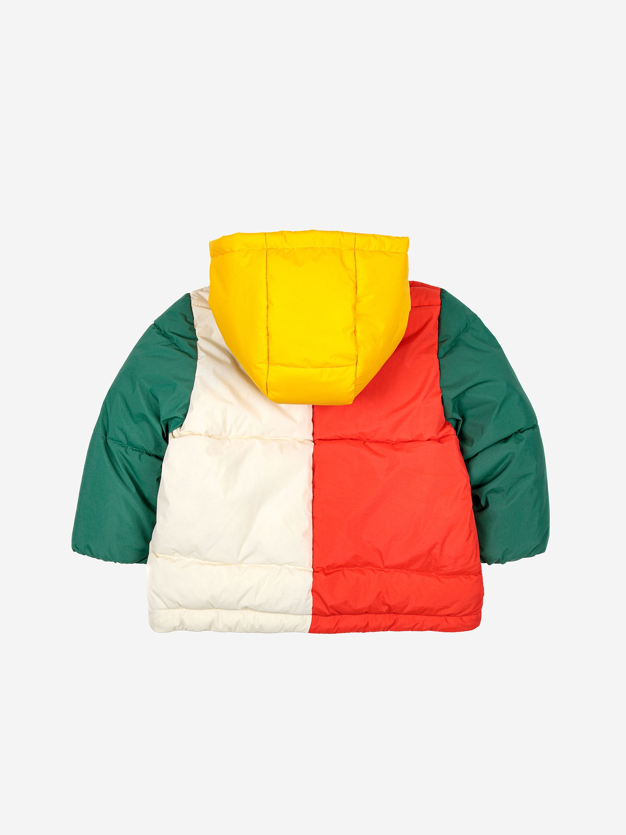 Baby Color Block hooded anorak-