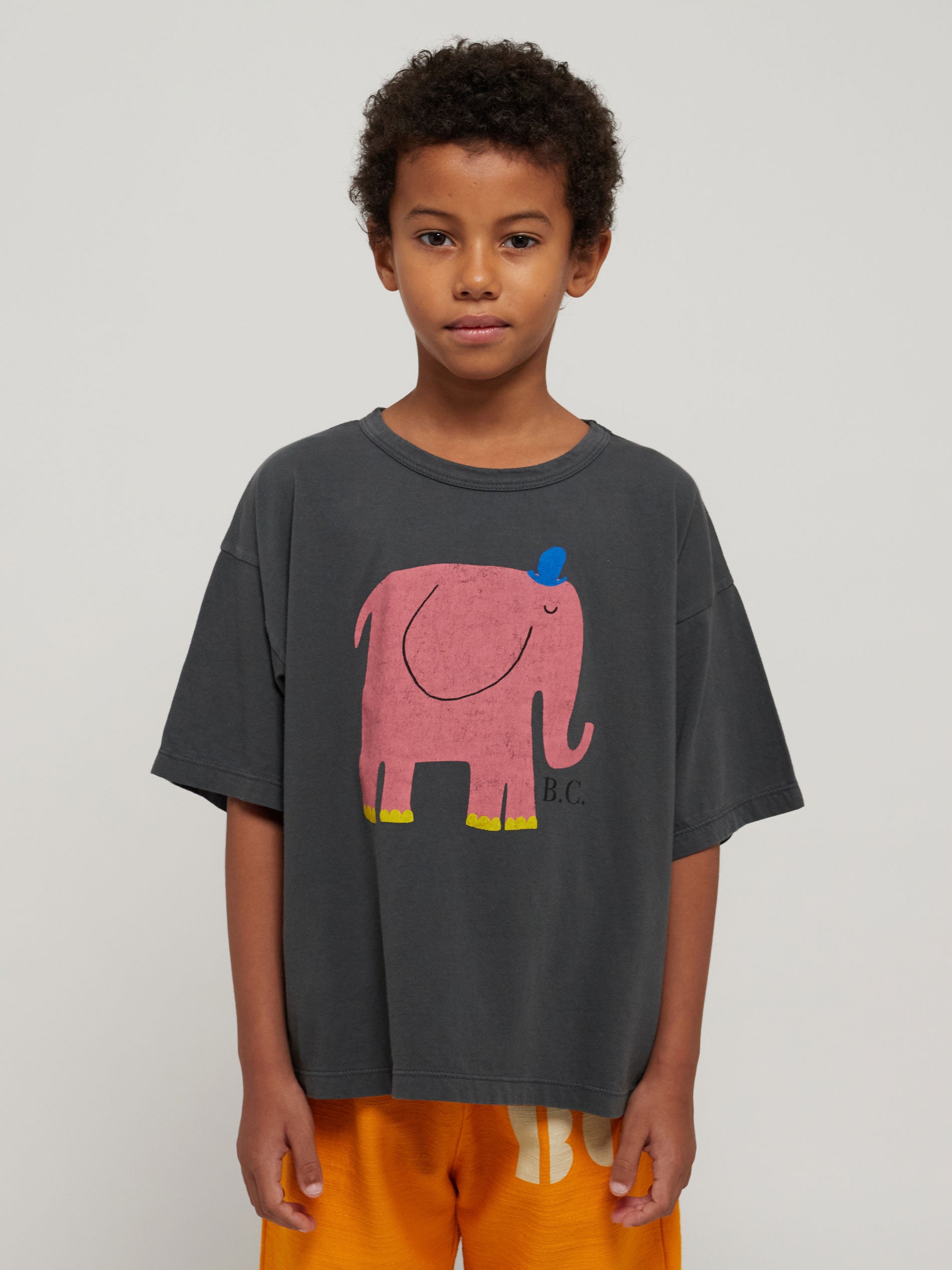 Camiseta Estampada Blanca Hombre – Los Tres Elefantes Tienda Online